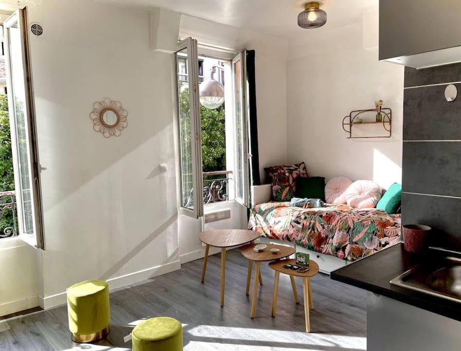 Charming Bright Sunny Studio Near Canal St Martin Paříž Exteriér fotografie